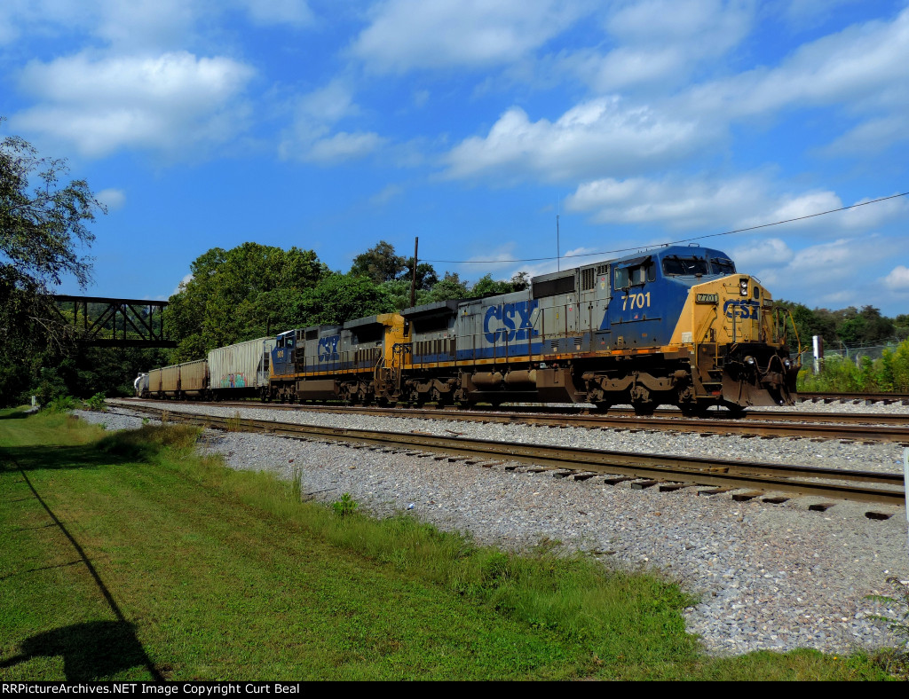 CSX 7701 and 9015